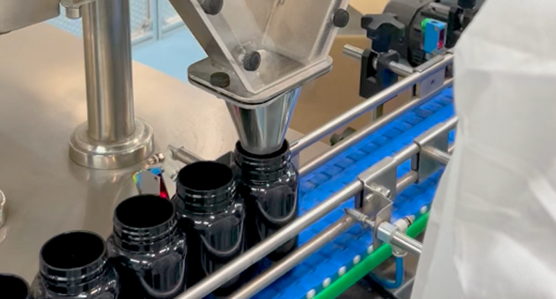 Counting threads - Counting machine counting capsules (3)